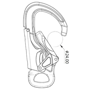 ตะขอยึดอลูมิเนียมแบบสองชั้นสำหรับอุตสาหกรรมหนักตัวล็อคกุญแจอโนไดซ์คุณภาพสูงสั่งทำได้ - Product Image 2