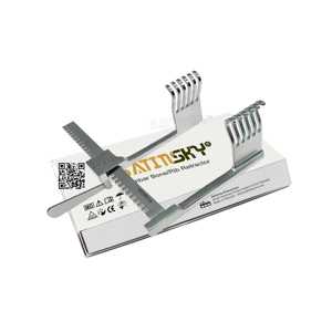 Aplicador de clips de titanio para cirugía abierta, tipo Weck, manual, para microclips de aneurisma, instrumento quirúrgico dental - Product Image 6