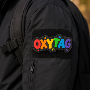 OxyTag 3D <b>Rubber</b> Patch Stick-On Embossed Colorful Logo Design Gift Decorations Wholesale Rate Custom <b>Rubber</b> PVC Patches - Product Image 6