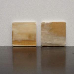 Natural Buffalo Horn <b>Drink</b> <b>Coasters</b> Set, Handmade Tabletop <b>Coasters</b> for Home Restaurant Hotel Use - Product Image 2