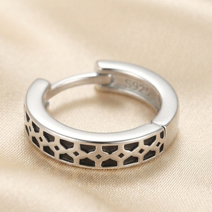 ต่างหูเงินแท้ 925 ลายอาร์ติซานจาก DIVYORO ดีไซน์ทันสมัย - Product Image 3