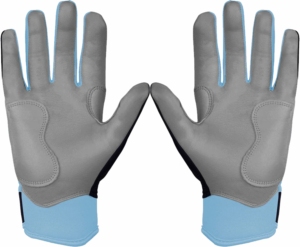 Gants de frappeur de baseball en cuir respirant et durable, à doigts entiers, antidérapants, avec logo personnalisable - Bulkbear International - Product Image 2
