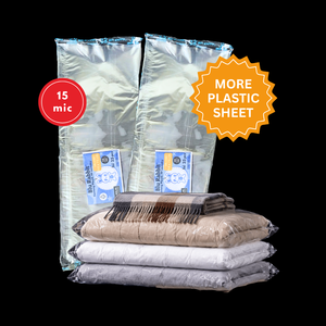 Reusable 15 Microns PP Polyprophene Laundry Plastic Bags <b>Extra</b> <b>Large</b> 50 x 75 cm Made in Indonesia - Product Image 4