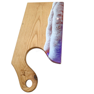 Best Selling 2026 Vietnam Handmade Wooden Epoxy Resin Board Wooden Tray for Food Display and Home Styling - Product Image 3