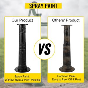 Supporto per Pompa d'Acqua Manuale in Ghisa Antica, Facile Installazione, Fori Preimpostati da 0,5 Pollici, Ornamento da Giardino - Product Image 4