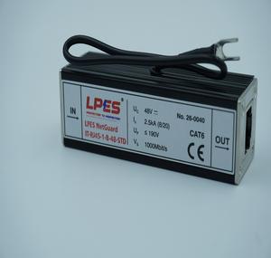 Protector de Sobretensión Ethernet Poe RJ45 Cat6, Protección Contra Rayos, Dispositivo de Seguridad en Línea para Cable de Red, Unidad de Datos LAN de 48V, 1000Mbps - Product Image 3