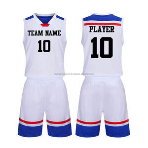 Cómodo uniforme de baloncesto de Venta caliente material duradero transpirable ropa deportiva uniforme de Baloncesto de los hombres con tarifa al por mayor - Product Image 1