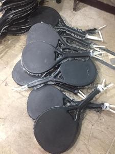 Custom Lightweight Fiberglass PU EVA Foam Beach Tennis <b>Racket</b> <b>Padel</b> Paddle 50 cm 320-340 g for Club Team Orders - Product Image 2