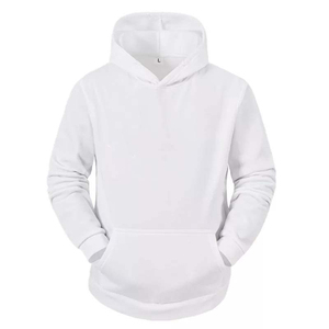 Sudadera con Capucha Lisa y Forrada para Invierno, Unisex, para Impresión y Bordado Personalizados, Venta al Por Mayor - Product Image 3