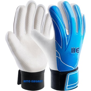 Guantes de portero de fútbol transpirables y duraderos, guantes protectores de látex para dedos, Material de Palma para atrapar y controlar la pelota, transpirables - Product Image 1