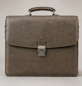 Sac souple de luxe en cuir véritable pleine fleur, classique, portable, vintage, pour ordinateur portable, usage professionnel et décontracté, pour homme, idéal pour les voyages - Product Image 1