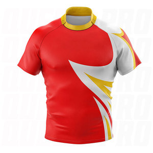 Camiseta de Rugby de Plain Factory Direct, Ajustable, Diseño Único, Calidad Premium, Ajuste Personalizado, Transpirable, Ropa Deportiva Resistente - Product Image 5
