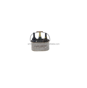 LATEST DESIGN HIGH QUALITY METAL GALVANIZED WINE COOLER ICE <b>BUCKET</b> for RESTAURANT & BAR - Product Image 4