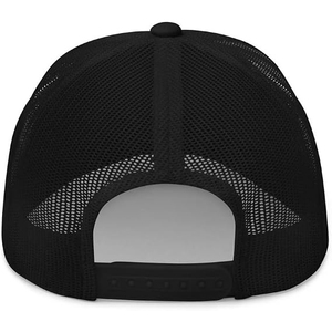 Gorra Trucker Unisex Negra de 6 Paneles, Tejido de Malla Transpirable, Estilo Casual para Adultos, Primavera Verano - Product Image 2
