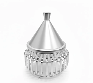 Handmade Metal Modern Luxury Eco-Friendly Durable Dome Lid Serving Bowl Set Polished Finish <b>Wedding</b> Decorative Food Serving Bowl - Product Image 3