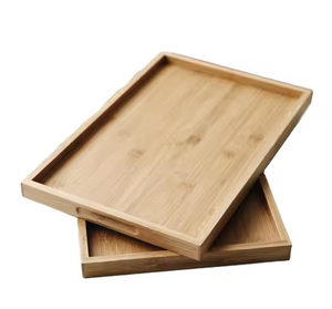 Plateau de service en bois personnalisé de haute qualité pour restaurants - Product Image 1