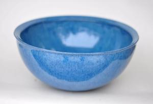 Bol à riz en céramique rustique moucheté de charbon, base classique sur pied, glaçure lisse, durable, sans danger pour les aliments, idéal pour un style de repas authentique - Product Image 6