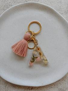 Resin <b>Key</b> Ring Handmade Unique Epoxy Decorative Keychain Stylish Promotional Gift Accessory - Product Image 3