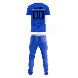 Hot Sale Premium Fabric Eco-Friendly Breathable Cricket Uniform with Soft Feel Polyester Material and <b>Athletic</b> Comfort - Product Image 3