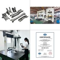 Équipement éolien OEM : Estampage structurel, presse lourde 600T, acier épais Q345, usine de précision certifiée ISO9001