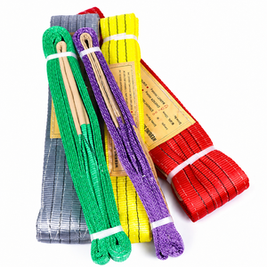 Sling en sangle double œil et œil personnalisé OEM avec spécifications sur mesure, en polyester de qualité supérieure, fabriqué par une usine expérimentée - Product Image 1