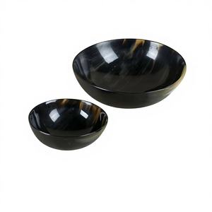 Juego de Cuencos para Servir Hechos a Mano con Cuerno de Búfalo Pulido y Ecológico para Fiestas, Frutos Secos, Galletas, Aperitivos, Vajilla - Product Image 6