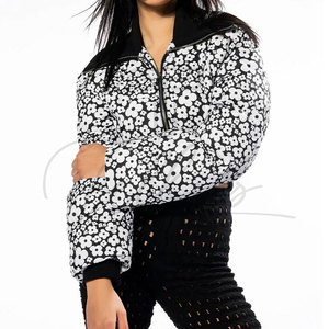 Veste matelassée imperméable et coupe-vent en polyester pour femmes et filles, collection hiver 2026, vente OEM - Product Image 3