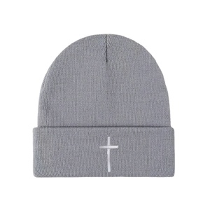 Bonnet unisexe imperméable d'hiver pour l'extérieur, logo brodé personnalisé, couleur unie, haute élasticité, coupe-vent, résistant au froid, vente en gros - Product Image 3