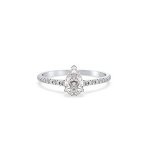 Bague de fiançailles/promesse REYES, très vendue, en argent sterling 925, moissanite certifiée GRA, pour femme, bijoux fins - Product Image 2
