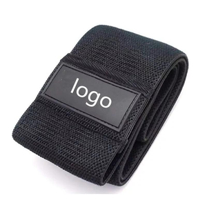 Bandas de resistencia para glúteos con logo personalizado, bandas elásticas de tela para ejercicios de piernas, las más vendidas. - Product Image 3