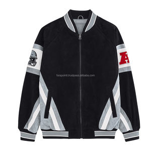 เสื้อแจ็กเก็ตเบสบอลผู้ชายไซส์ใหญ่พิเศษ, เสื้อแจ็คเก็ตหนังแท้ฤดูหนาว - Product Image 2