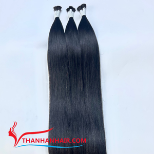 Paquete de extensiones de cabello a granel de color negro natural 100% cabello humano de Vietnam muchos colores disponibles en stock - Product Image 2