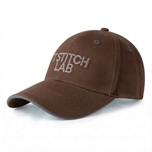 High Quality Breathable <b>Waterproof</b> Custom 3D Embroidery Logo Adjustable Unisex 5-Panel Baseball <b>Cap</b> Solid Colors Casual Sporty - Product Image 3