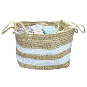 Premium Quality Jute <b>Storage</b> <b>Basket</b> Durable and Eco-Friendly with Woven Shelf Bin for Organization - Product Image 5