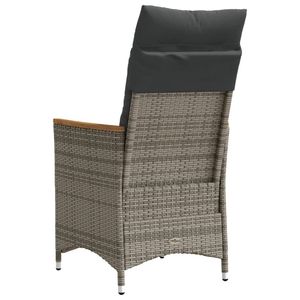 เก้าอี้พักผ่อนในสวนสีเทา - Product Image 6