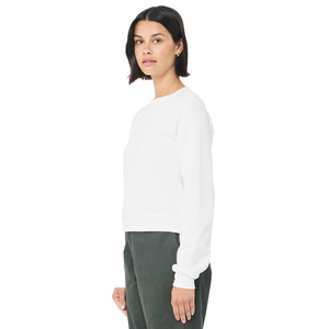 Sweat-shirt en polaire pour femme, logo personnalisé, coupe ample, col rond, style décontracté, streetwear, vêtements de sport, tenue de mode - Product Image 3