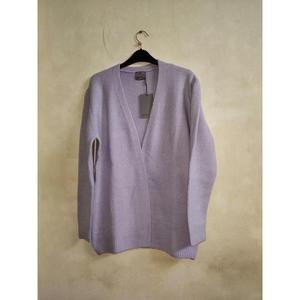 Cárdigan Casual de Algodón 100% para Mujer, Cuello en V, Manga Larga, Suéter Tipo Pullover, Lote de Excedentes de Marca Original - Product Image 2