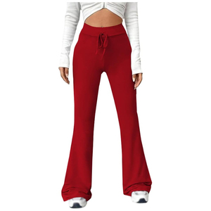 <b>Women</b> Straight Leg Sweatpants Premium Cotton Jogger Pants Relaxed Casual <b>Trousers</b> Drawstring Waist Soft <b>Lounge</b> Bottoms Gym - Product Image 6