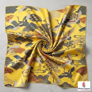 Custom Printed Short <b>Scarf</b> Fabric High Quality OEM ODM White Label Textile Manufacturer Fashion Accessories Export Supplier - Product Image 5