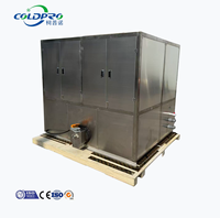 COLDPRO Nouvelle Machine à Glaçons Carrés Industrielle Comestibles de 3 Tonnes en Acier Inoxydable 304 avec Système de Contrôle Automatique Avancé OED ODM
