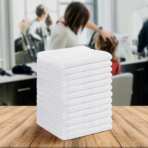 Serviettes de toilette en coton ultra douces à séchage rapide, motif rayé, haute absorption d'eau, pour hôtels, usage sportif, avec logo personnalisé - Product Image 5