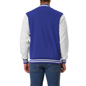 Veste universitaire personnalisée en gros, blouson bomber pour hommes, tenue d'équipe, fournisseur B2B, uniforme de baseball universitaire, fabricant de polaires - Product Image 5