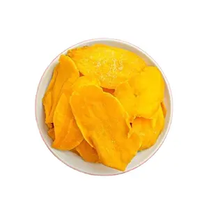 Yellow Natural Color Dried Fruit 55g Original Dried Mango Stripe For Snack Food