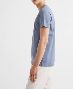 Camisetas Casuales de Algodón Vintage al por Mayor para Hombre, Camisetas Oversize con Hombros Caídos, Estampado Gráfico Personalizado, Camiseta Corta Cuadrada para Hombre - Product Image 2