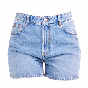 Shorts en jean pour femmes, taille haute, décontractés, mode estivale, coton de qualité supérieure, coupe confortable, fabricant OEM ODM, shorts en jean pour femmes OEM - Product Image 1
