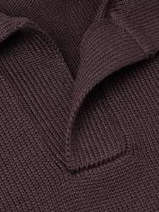 Nuevo Suéter Polo de Lana con Peso y Manga Larga para Hombre, Personalizable con Logotipo, Venta al Por Mayor 2026, para Hombre y Mujer, Ropa Casual de Golf - Product Image 5