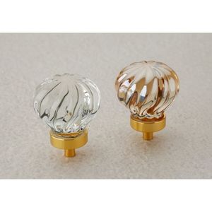 Zinc Glass Modern Furniture Knob For Cabinet <b>Drawer</b> Dresser Wardrobe Kitchen Bathroom Home Office Living Room Bedroom Office - Product Image 3