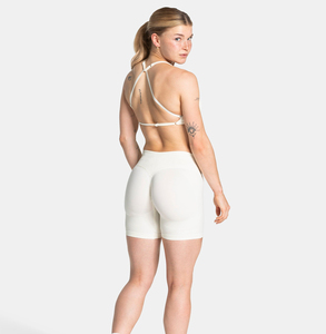 Shorts décontractés taille haute élastiques couleur unie coupe ajustée pour femme – Idéal pour l'été – Meilleures ventes - Product Image 4