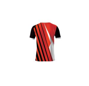 เสื้อยืดลำลองแบบซับลิเมชั่น ผ้าโพลีเอสเตอร์ 100% แห้งเร็ว น้ำหนัก 180 กรัม รับสั่งพิมพ์ลายตามต้องการ แขนสั้น - Product Image 3