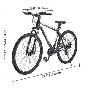 Bicicletta da Montagna MTB 29 Pollici con Sospensione Anteriore, 21 Velocità SHIMANO, Cambio a Manopola, Sella Comfort, Freni a Disco Doppi - Product Image 6